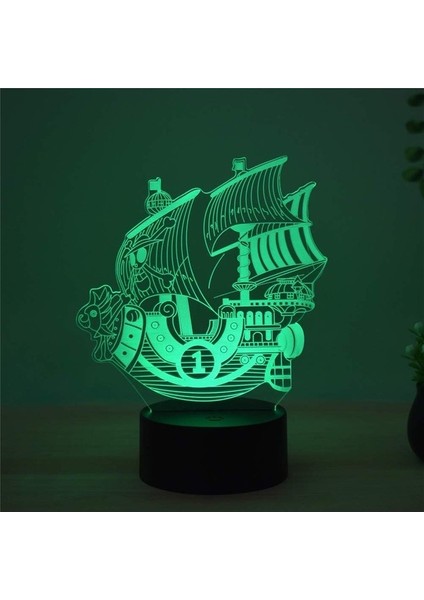 Anime 3D Renkli Bin Güneşli LED Gece Lambası T (Yurt Dışından) fırsatları