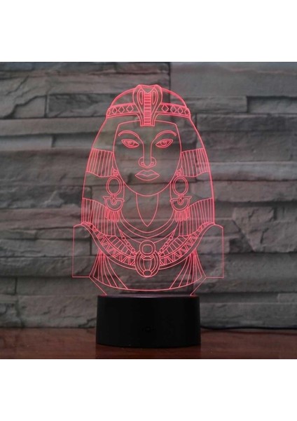 3D Mısırlı Kadınlar Gece Lambası Masa Masası Optik I (Yurt Dışından) fırsatları