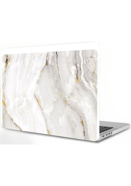 MacBook Air 13.6 Inç Kılıf ile Uyumlu 2022 2023 2024 Yayın M3 A3113 M2 A2681 Dokunmatik Kimlik, Plastik Sert Kabuk (Yurt Dışından)