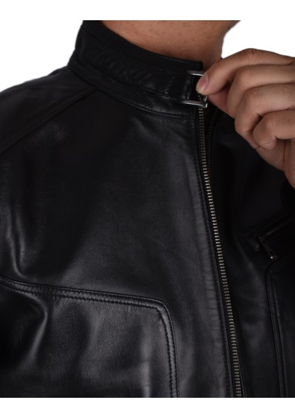 VİA-8316 Deri Mont/siyah/xl indirimleri