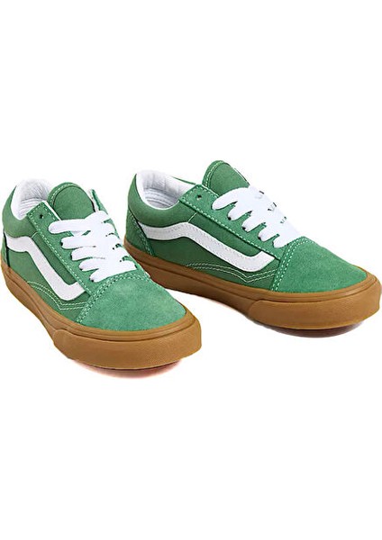 Old Skool Çocuk Günlük Ayakkabı VN000CYVGRN1 Yeşil fiyatları