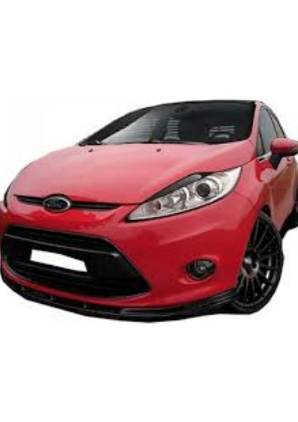 Ford Fiesta - Maxton Style - Ön Tampon Lip (Plastik) (Boyasız)