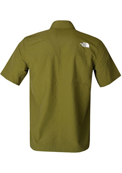 M Packable Ss Shirt Erkek Günlük Gömlek NF0A883J4EQ1 Haki fiyatları