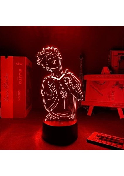 Tendou Satori 3D LED Lamba Anime Gece Lambası 7/16 7 Renk (Yurt Dışından) modelleri