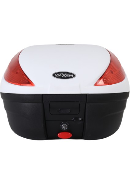 Motosiklet Çanta SL35 Beyaz Sırtlıklı 35 Lt