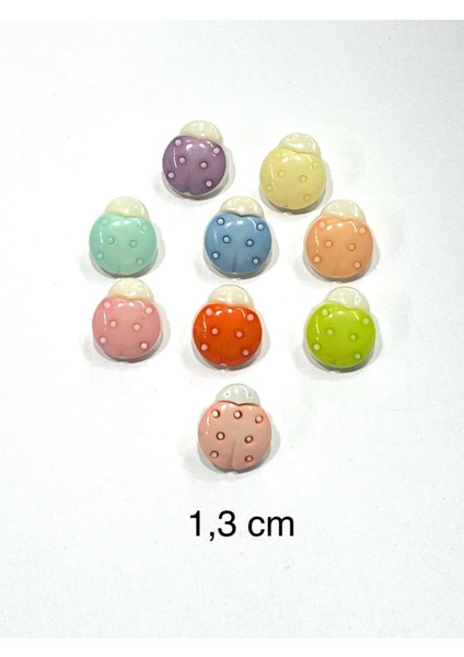 Bebek Düğmesi / Uğur Böceği Model 3 / 10 Adet / fiyatları