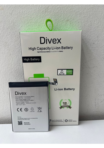 Oppo A52 BLP-781 Batarya