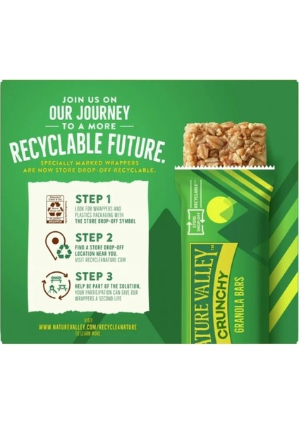 Crunchy Pecan Crunch Granola 12 Bars 253 gr modelleri