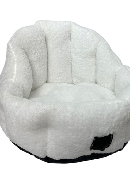 Peluş Evcil Hayvan Yatağı Wellsoft Kumaş Kedi ve Köpek Için Rahat Yatak