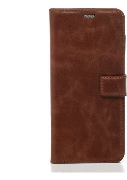 Taba Casper Via X30 Hakiki Deri Cüzdan Kılıf Kapaklı Mıknatıslı Kartlık Bölmeli Cüzdanlı Stand Özellikli