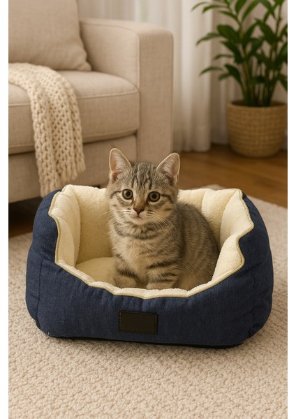 Prenses Koltuk Kedi Köpek Yatağı Yumuşak Pet Yatak