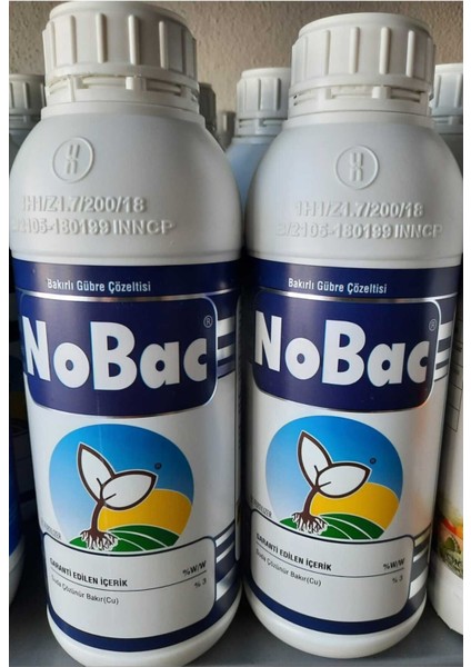 Nobac Sıvı Bakır Yaprak Gübresi 1 Litre