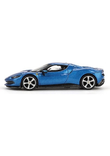 Mini Gt 1/64 Bbr Ferrari 296 Gtb Blu Corsa BBRFER64004