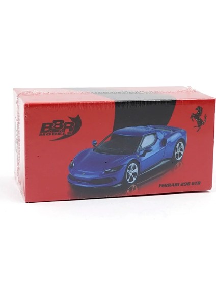 Mini Gt 1/64 Bbr Ferrari 296 Gtb Blu Corsa BBRFER64004