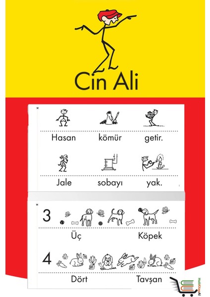 Cin Ali'nin Resimli ve Matematikli Fişleri fiyatları