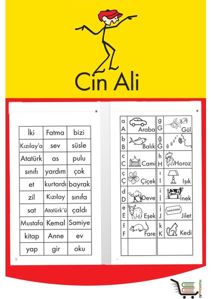 Cin Ali'nin Resimli ve Matematikli Fişleri modelleri