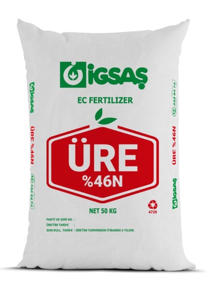 Üre Gübresi Igsaş Granül %46 Azot Gübre -3 kg
