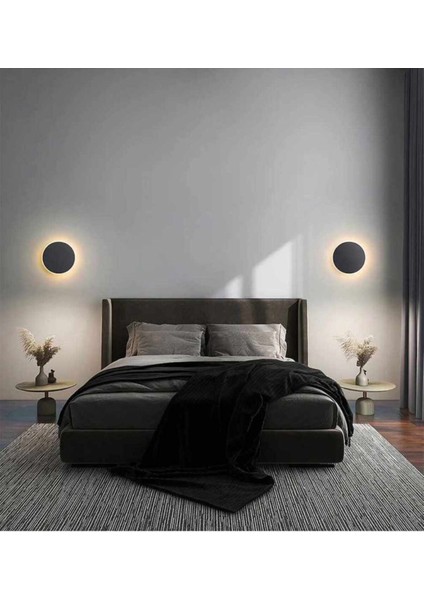 HL-5610 6W 14 cm Dokunmatik Duvar Aplik Modern Duvar Lambası 3 Renk Duvar Aydınlatması