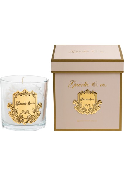 Guerlieandco. Şakayık Mum Gold Medium