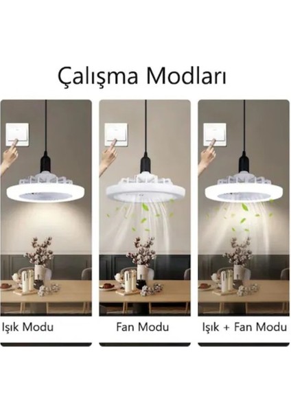 CT-1153 Poyraz 42W 3 Renk Pervane LED Ampül fiyatları