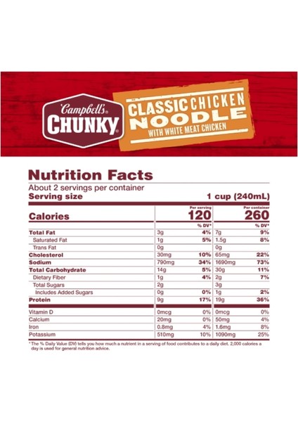 Soup That Eats Like A Meal Classıc Chicken Noodle Wıth Meat Chicken 525 G modelleri