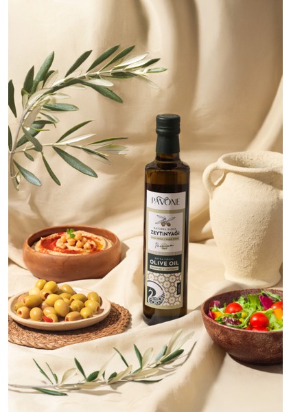 Erken Hasat Soğuk Sıkım Naturel Zeytinyağı 500ML.