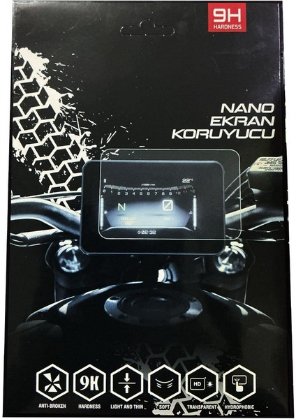 Honda Dio Ekran Koruyucu Camı