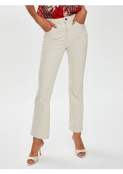 Flare Paça Jean Pantolon S25JPN004 fiyatları