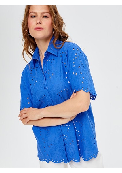Resort Brode Nakış Işli Tunik S25TNK024