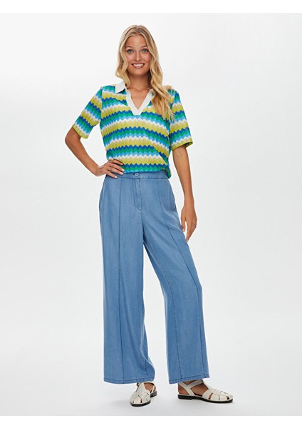 Wide Leg Fit Tenselli Jean Pantolon S25JPN001