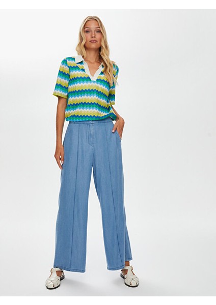 Wide Leg Fit Tenselli Jean Pantolon S25JPN001