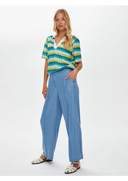 Wide Leg Fit Tenselli Jean Pantolon S25JPN001