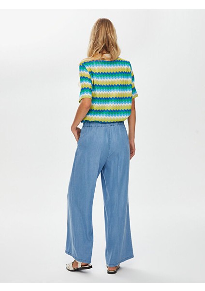 Wide Leg Fit Tenselli Jean Pantolon S25JPN001