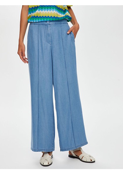 Wide Leg Fit Tenselli Jean Pantolon S25JPN001