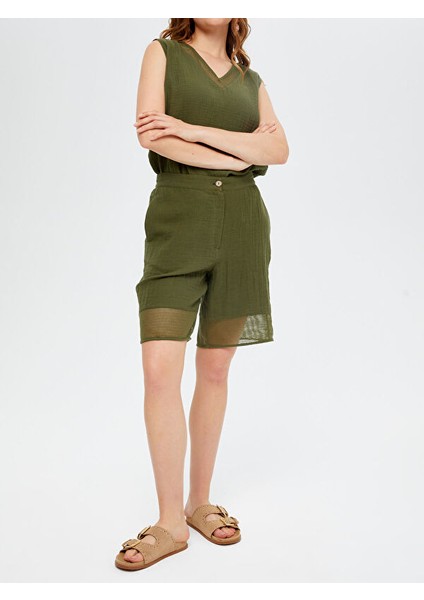 File Garnili Müslin Şort S25SRT004 modelleri