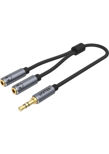 Unıtek 3.5mm Aux Kulaklık Çoklayıcı Y Kablo (Y-C956ABK)