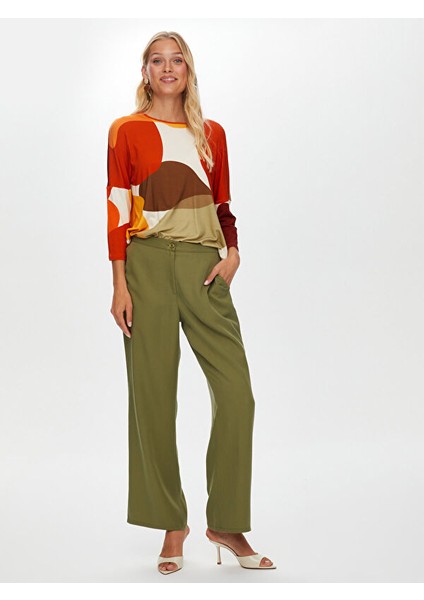 Wide Leg Fit Liyoselli Pantolon S25PNT005