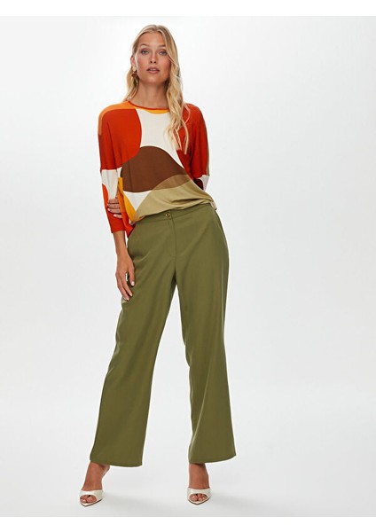 Wide Leg Fit Liyoselli Pantolon S25PNT005 modelleri