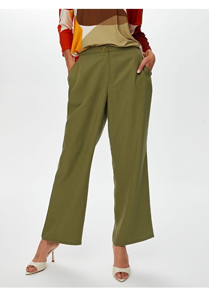 Wide Leg Fit Liyoselli Pantolon S25PNT005 fırsatları