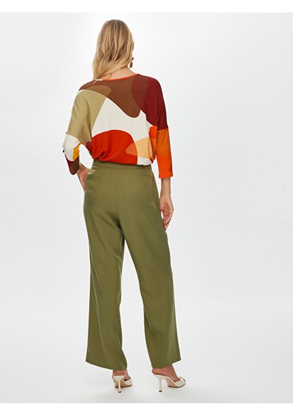 Wide Leg Fit Liyoselli Pantolon S25PNT005 indirimleri