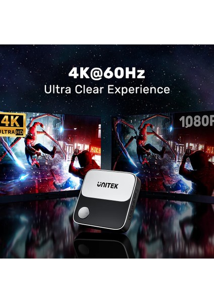 Unıtek Wıreless 4K60Hz Kablosuz Görüntü Aktarıcı (V1162B01) modelleri