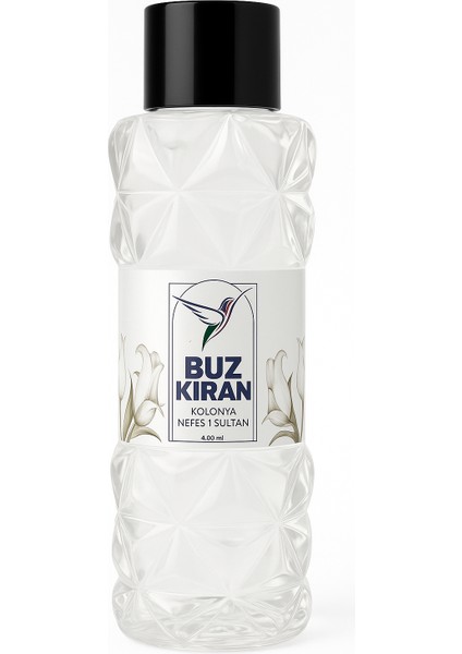 Premium Beyaz Zambak Kolonyası - (Nefes-I Sultan - 400 Ml)
