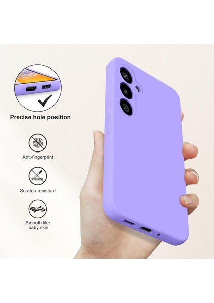 Samsung Galaxy A14 Kılıf Kamera Korumalı Lansman Kadife Iç Yüzeyli (Şık Tasarım) Silikon Kapak indirimleri