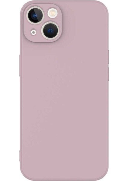 Apple Iphone 13 Uyumlu Lansman Kılıf Kamera Korumalı Kadife Iç Yüzeyli Yumuşak Silikon Kapak