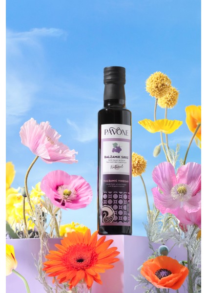 Katkısız Üzüm ve Üzüm Pekmezinden Balzamik Sirke 250 Ml.