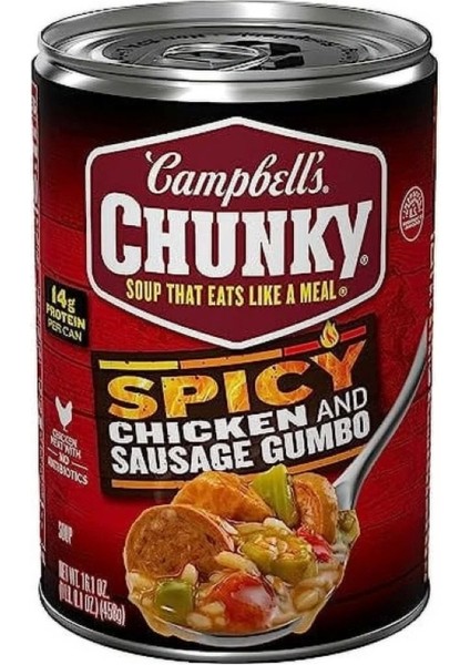 Soup That Eats Like A Meal Spicy Chicken And Sausage Gumbo Hazır Konserve Yemek 533 G