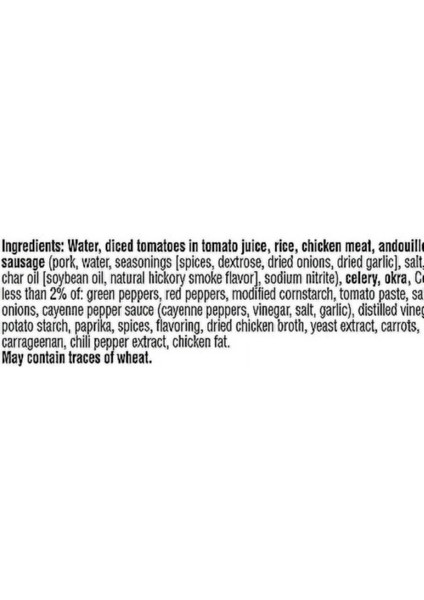 Soup That Eats Like A Meal Spicy Chicken And Sausage Gumbo Hazır Konserve Yemek 533 G modelleri