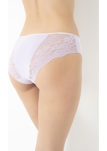 Kadın Dantelli 4'lü Paket Karışık Renk Külot Asorti-3 C7T0N0O408