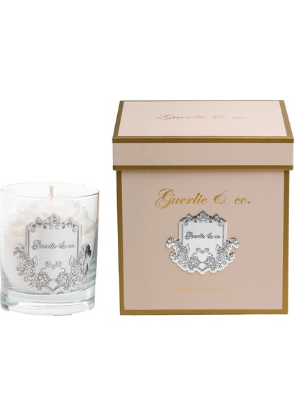 Guerlieandco. Şakayık Mum Gümüş Small