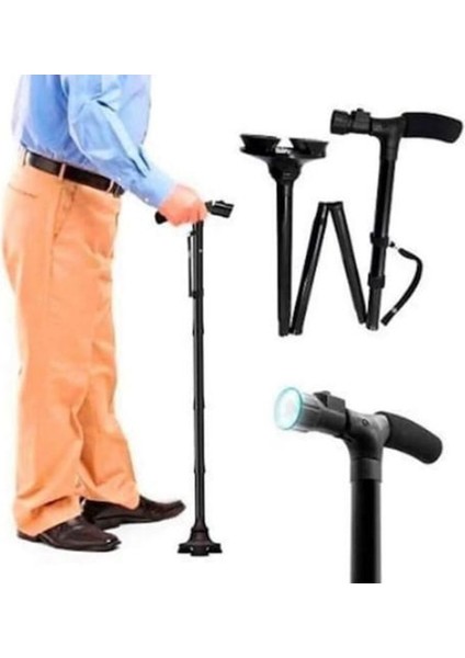Katlanabilir Güvenli Baston ( Işıklı ) fırsatları